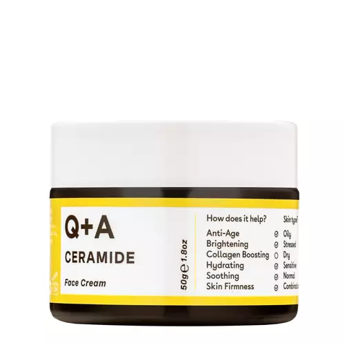 Q+A - Ceramide Barrier Defence Face Cream - Ceramidowy Ochronny Krem do Twarzy - 50ml