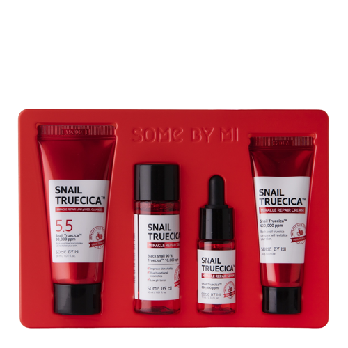 Some By Mi - Snail Truecica Miracle Repair Starter Kit - Zestaw Kosmetyków dla Skóry Problematycznej