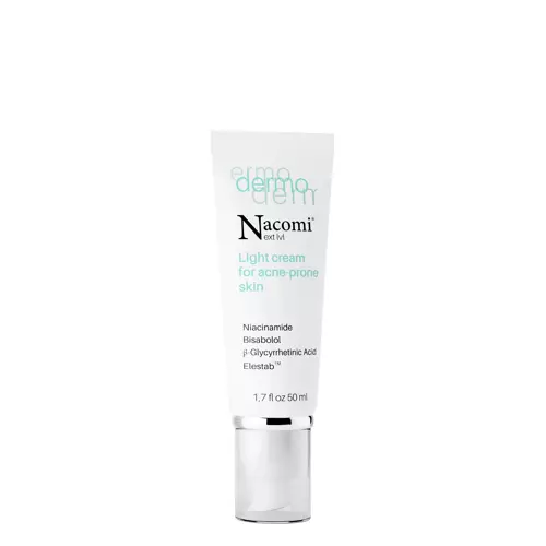 Nacomi - Dermo - Lekki Krem do Cery Trądzikowej - 50ml