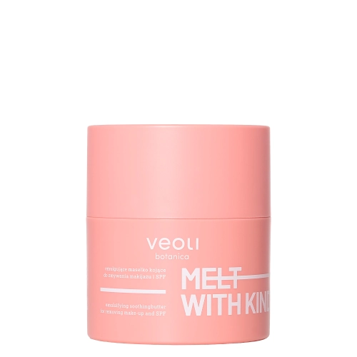 Veoli Botanica - Melt With Kindness - Emulgujące Masełko Łagodzące do Zmywania Makijażu do Skóry Naczyniowej - 40g