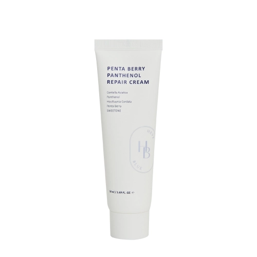 HEVEBLUE - Penta Berry Panthenol Repair Cream - Regenerujący Krem do Twarzy - 50ml