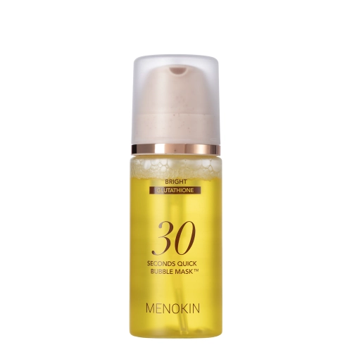 MENOKIN - 30 Seconds Quick Bubble Mask Bright - Rozjaśniająca Maska do Twarzy w Piance - 95ml