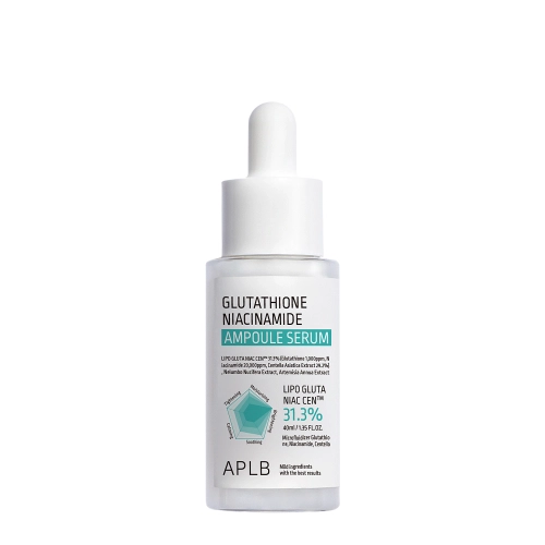 APLB - Glutathione Niacinamide Ampoule Serum - Rozjaśniające Serum do Twarzy - 40ml