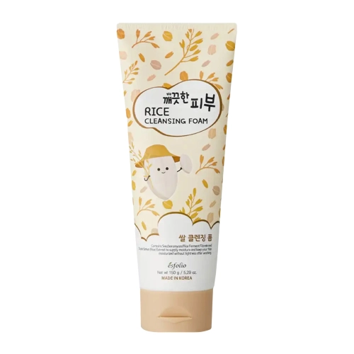 Esfolio - Pure Skin Rice Cleansing Foam - Ryżowa Pianka Oczyszczająca - 150g