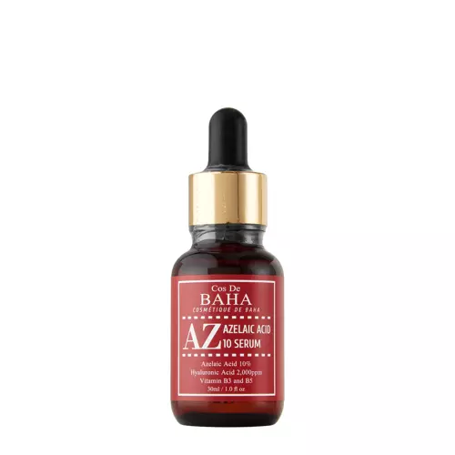 Cos De BAHA - AZ Azelaic Acid 10 Serum - Serum do Twarzy z 10% Kwasem Azelainowym - 30ml