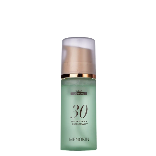 MENOKIN - 30 Seconds Quick Bubble Mask Clear - Kojąca Maska do Twarzy w Piance - 95ml