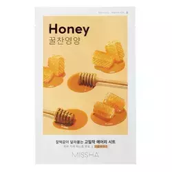 Missha - Airy Fit Sheet Mask - Honey - Regeneracyjna Maska w Płachcie - 19g