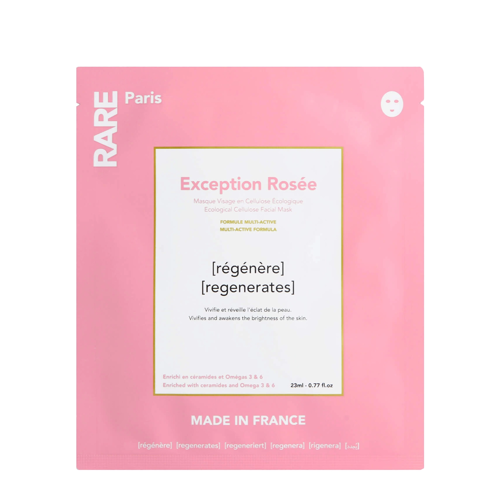 Rare Paris - Exception Rosee - Regenerująca Maska w Płachcie - 1szt/23ml