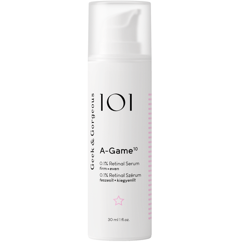Geek & Gorgeous - A-Game 10 - Serum z Retinalem 0,1% - 30ml