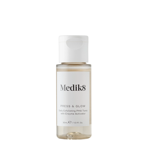 Medik8 - Try Me Size - Press&Glow - Tonik z Kwasem PHA i Aktywatorem Enzymów Złuszczających - 30ml