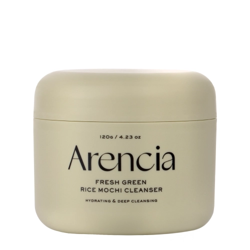 Arencia - Fresh Green Rice Mochi Cleanser - Nawilżająco-Oczyszczająca Pasta do Mycia Twarzy - 120g