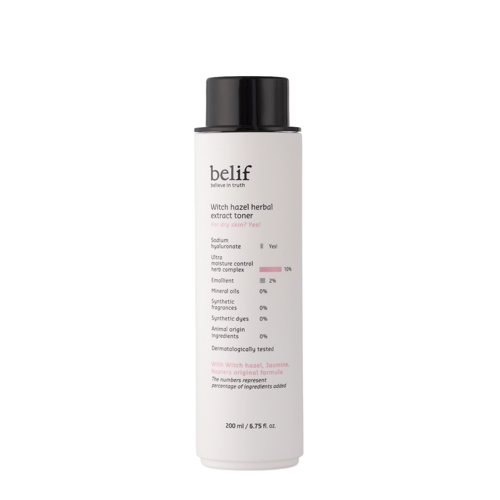 Belif - Witch Hazel Herbal Extract Toner - Ziołowy Tonik do Twarzy - 200ml OUTLET