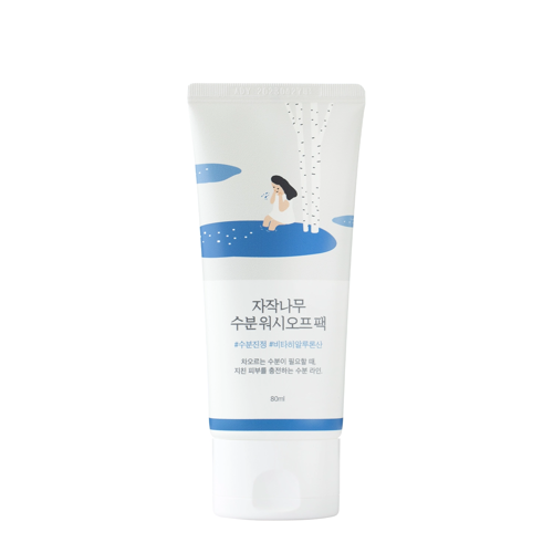 Round Lab - Birch Moisturizing Wash Off Mask - Nawilżająca Maska z Sokiem z Brzozy - 80ml
