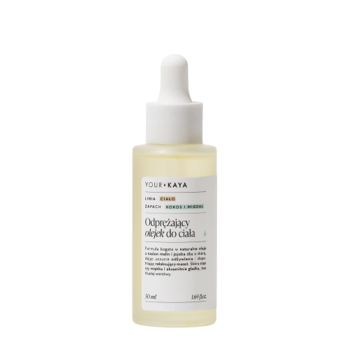 Your Kaya - Odprężający Olejek do Ciała o Zapachu Kokosa i Migdałów - 50ml