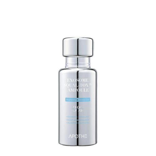 APOTHE - Exosome Squal-Tox 3% Ampoule - Intensywnie Nawilżające Serum do Twarzy z Egzosomami - 30ml