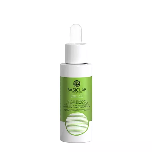 BasicLab - Esteticus - Rozświetlenie i Wyciszenie - Antyoksydacyjne Serum Wyrównujące z Witaminą C 20% - 30ml