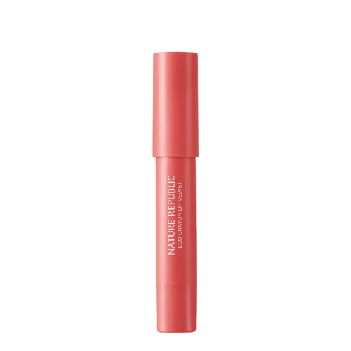 Nature Republic - By Flower Eco Crayon Lip Velvet - Pomadka do Ust - 02 Pink Breeze - 2,8g