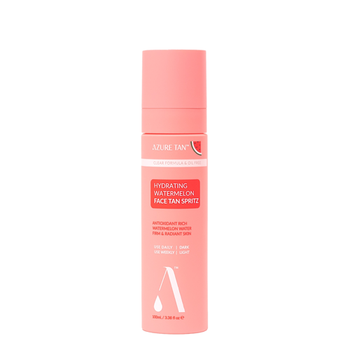 Azure Tan - Hydrating Watermelon Face Tan Spritz - Stopniowo Opalająca Mgiełka do Twarzy - 100ml