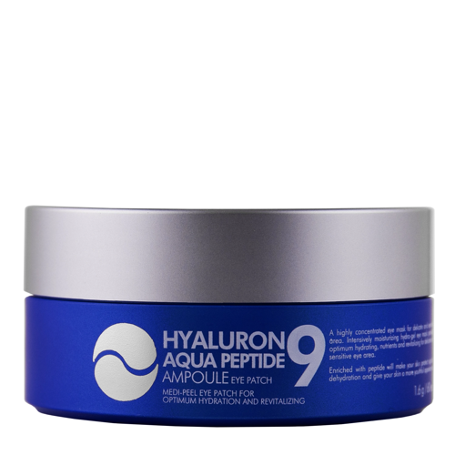 Medi-Peel - Hyaluron Aqua Peptide Ampoule Eye Patch - Nawilżające Płatki pod Oczy z Peptydami - 60 szt