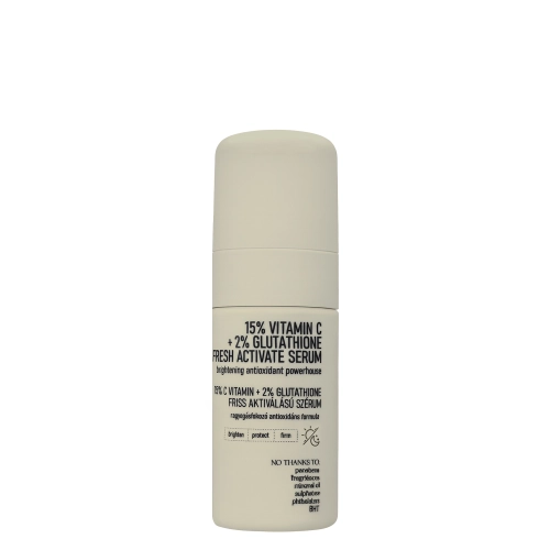 Nerds. - 15% Vitamin C + 2% Glutathione Fresh Active Serum - Aktywne Serum z Witaminą C oraz Glutationem - 30ml
