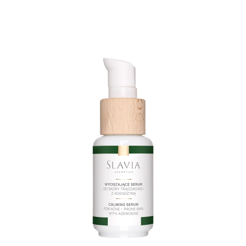 Slavia Cosmetics - Wyciszające Serum do Skóry Trądzikowej z Adenozyną - 30ml