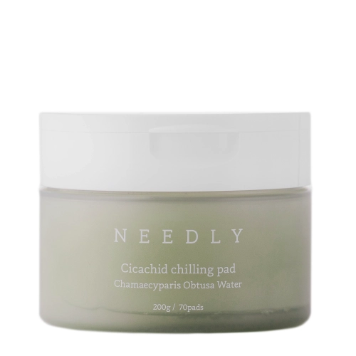 Needly - Cicachid Chilling Pad - Łagodzące Płatki do Twarzy - 70szt/200g