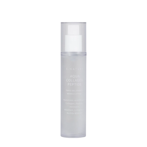 S.Nature - Aqua Collagen Peptide Triple Gel Essence - Esencja Kolagenowo-Peptydowa do Twarzy - 50ml