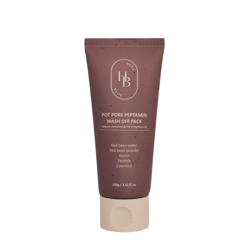 HEVEBLUE - Pot Pore Peptamin Wash Off Pack - Maska Zwężająca Pory - 100g