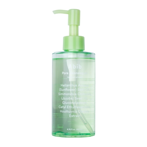 Abib - Pore Cleansing Oil Heartleaf Oil-Wash - Olejek do Demakijażu Zmniejszający Wydzielanie Sebum - 200ml