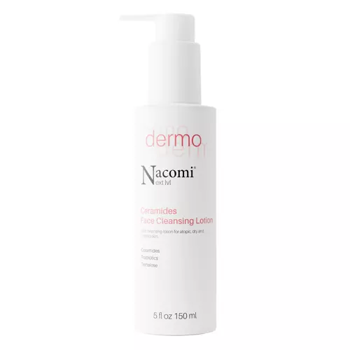 Nacomi - Dermo - Łagodna Emulsja Oczyszczająca do Cery Atopowej, Suchej i Podrażnionej - 150ml