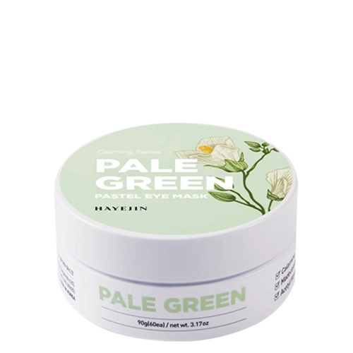 Hayejin - Pale Green Pastel Eye Mask - Nawilżająco-Kojące Płatki pod Oczy - 60szt/90g OUTLET