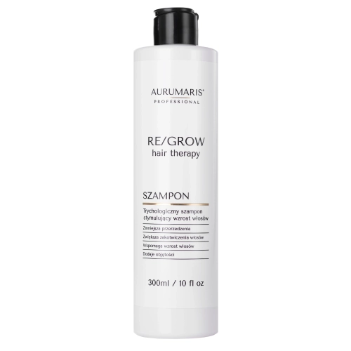 Aurumaris - Re/Grow Hair Therapy - Trychologiczny Szampon Stymulujący Wzrost Włosów - 300ml